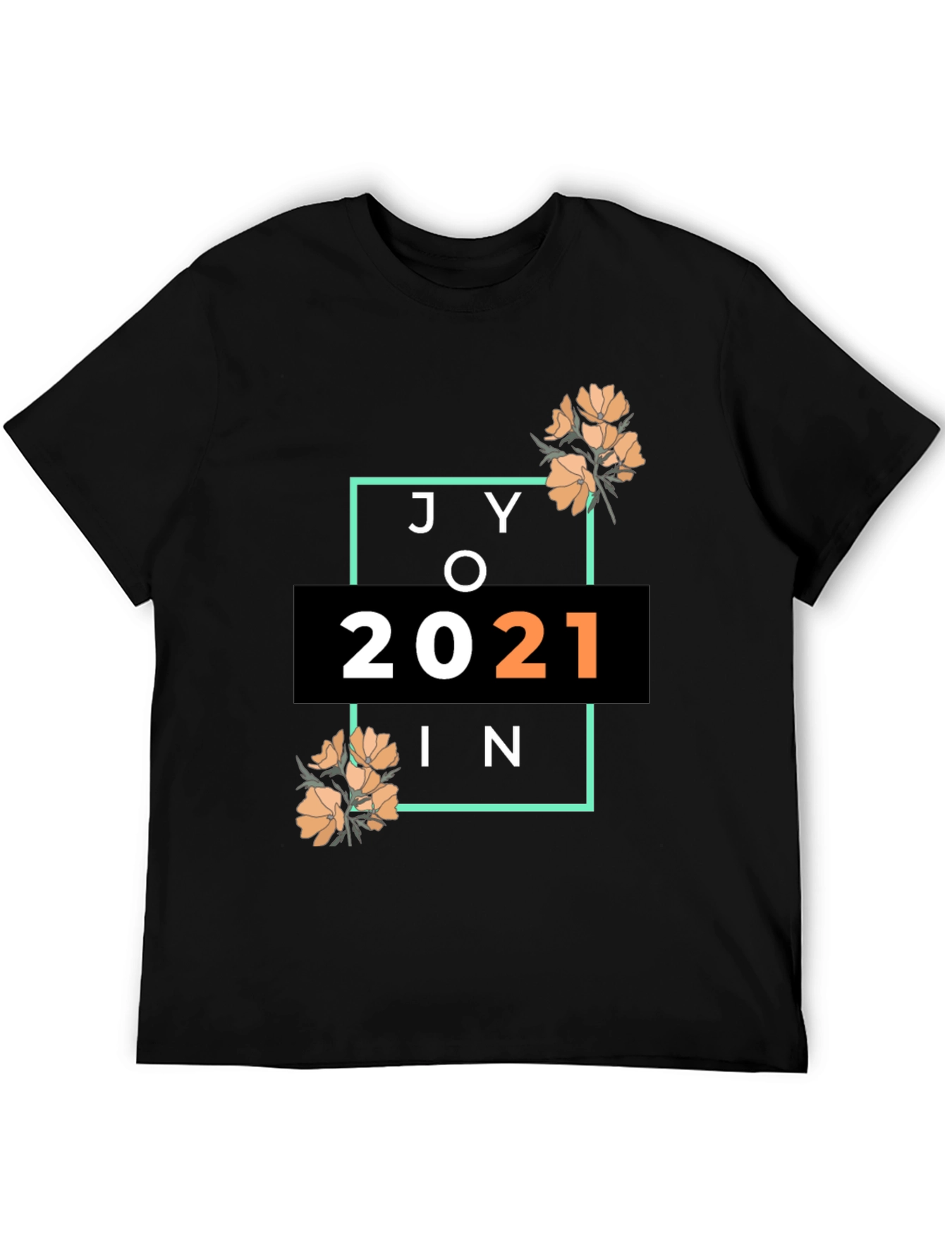 Joy In 2021 Graphic Tee - Black