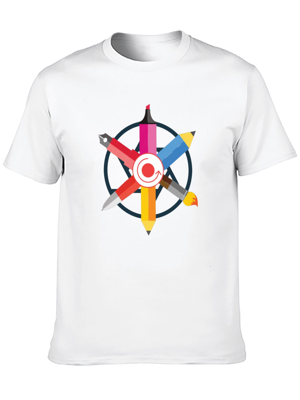 Creative Artists Palette T-Shirt - Black