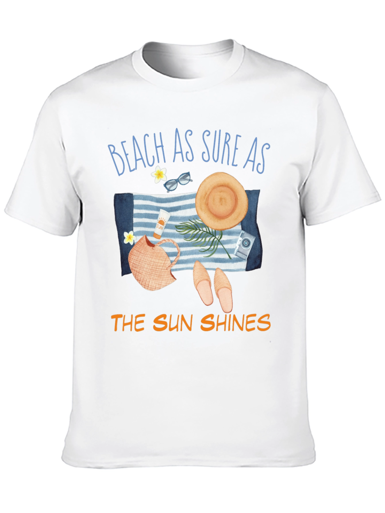 Beach As Sure As The Sun Shines Graphic T-Shirt