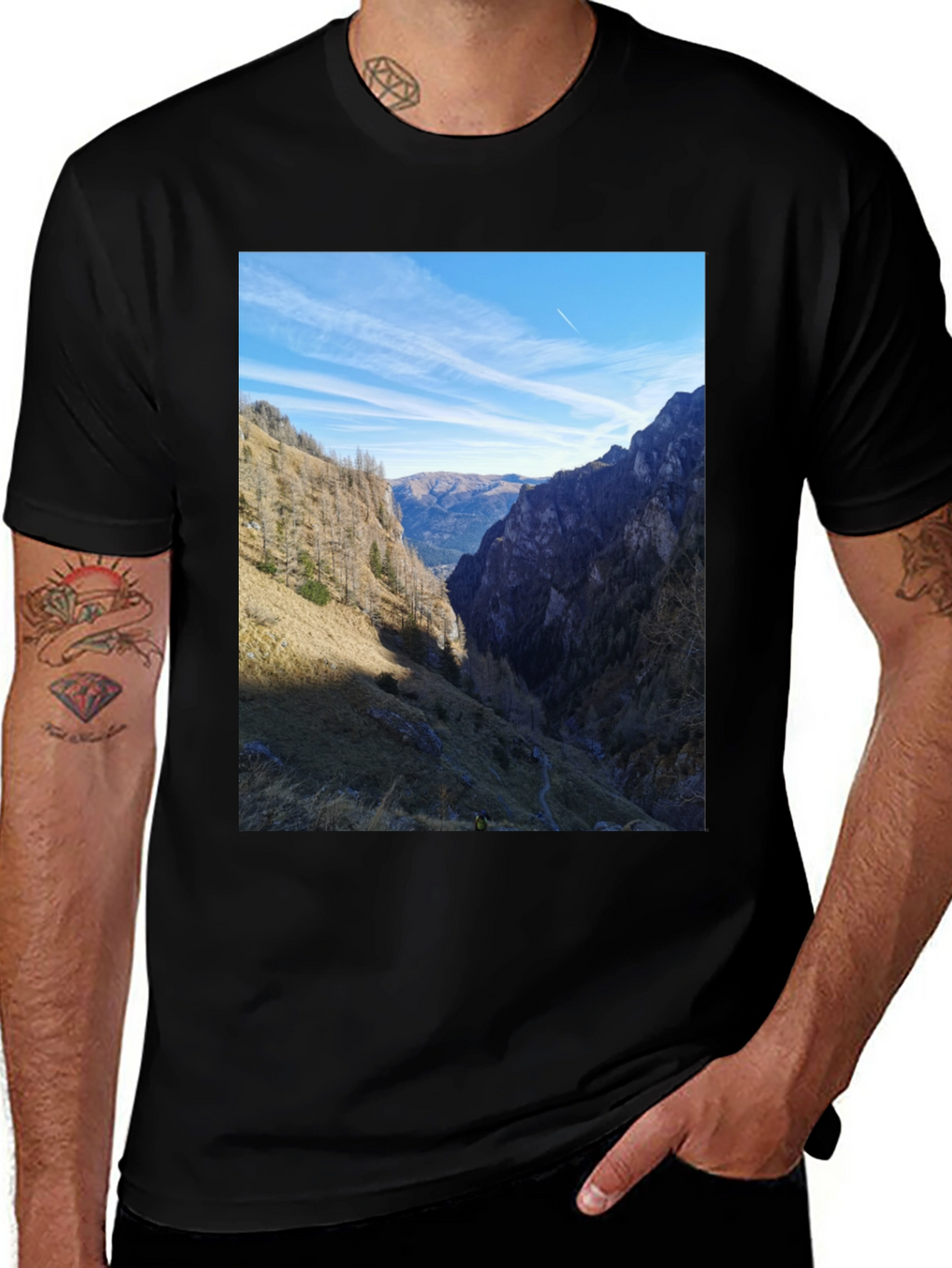 Mountain View Graphic Tee - Nature Lovers T-Shirt