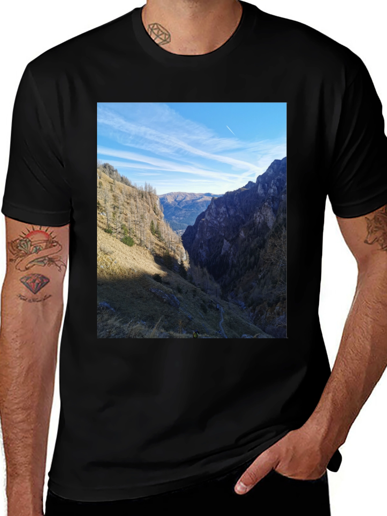 Mountain View Graphic Tee - Nature Lovers T-Shirt