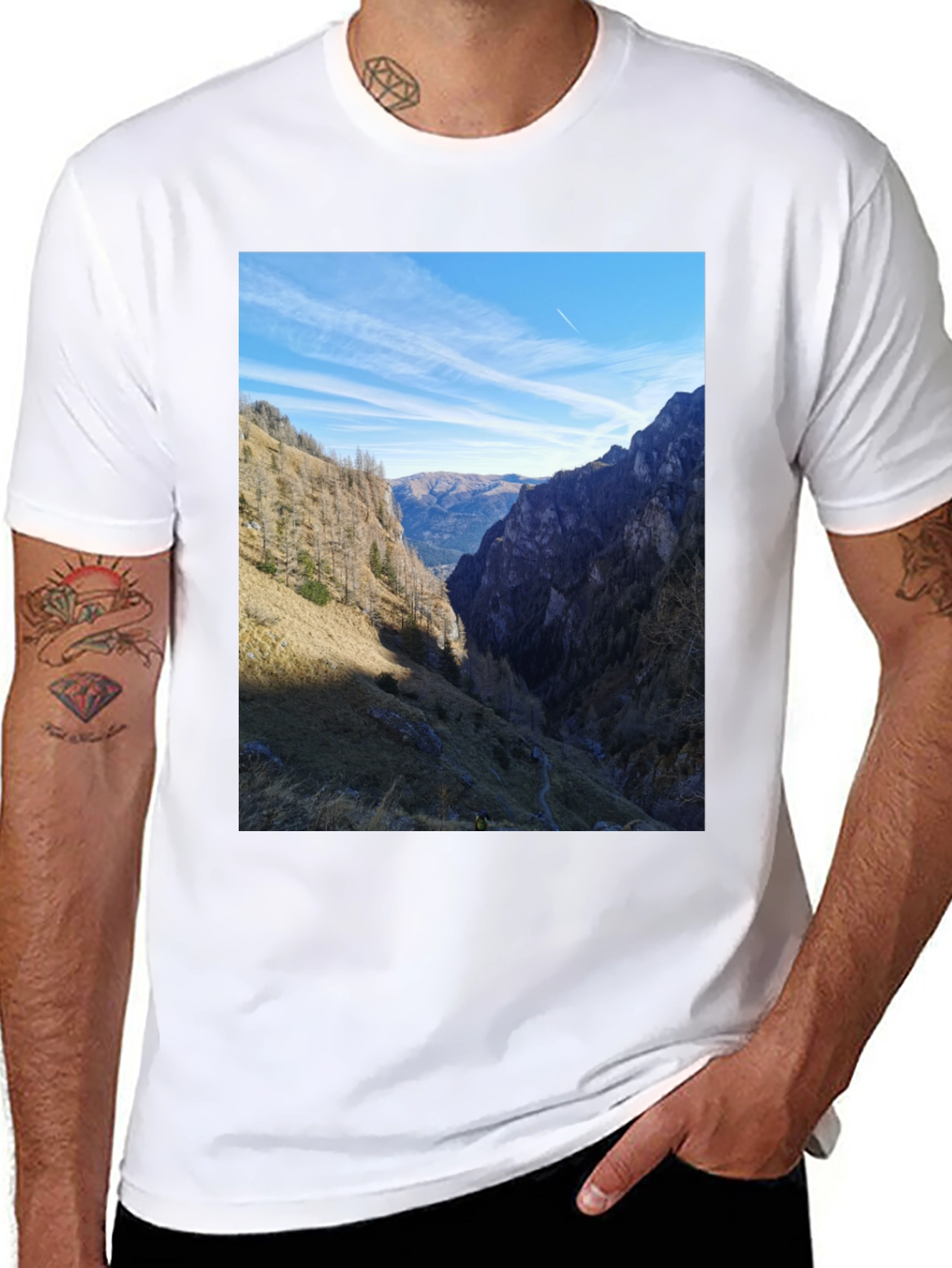 Mountain View Graphic Tee - Nature Lovers T-Shirt