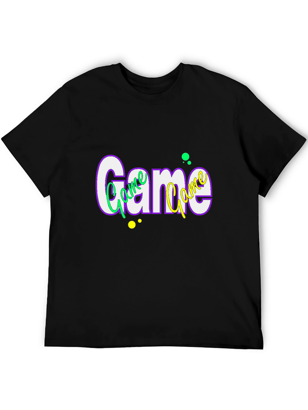 Stylish Game Graphic Tee - Trendy Casual Wear