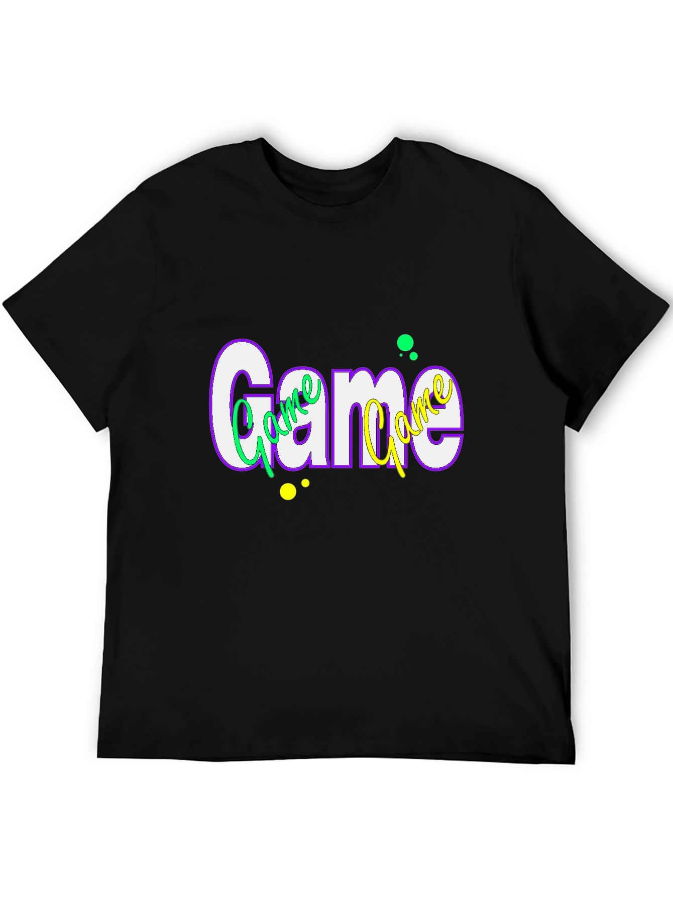Stylish Game Graphic Tee - Trendy Casual Wear