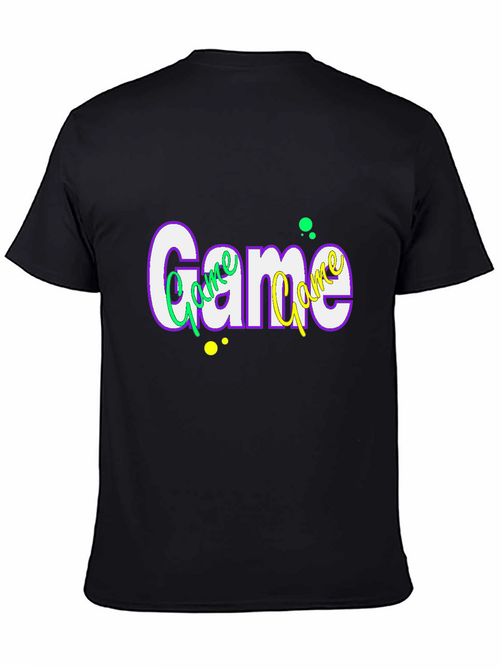 Stylish Game Graphic Tee - Trendy Casual Wear