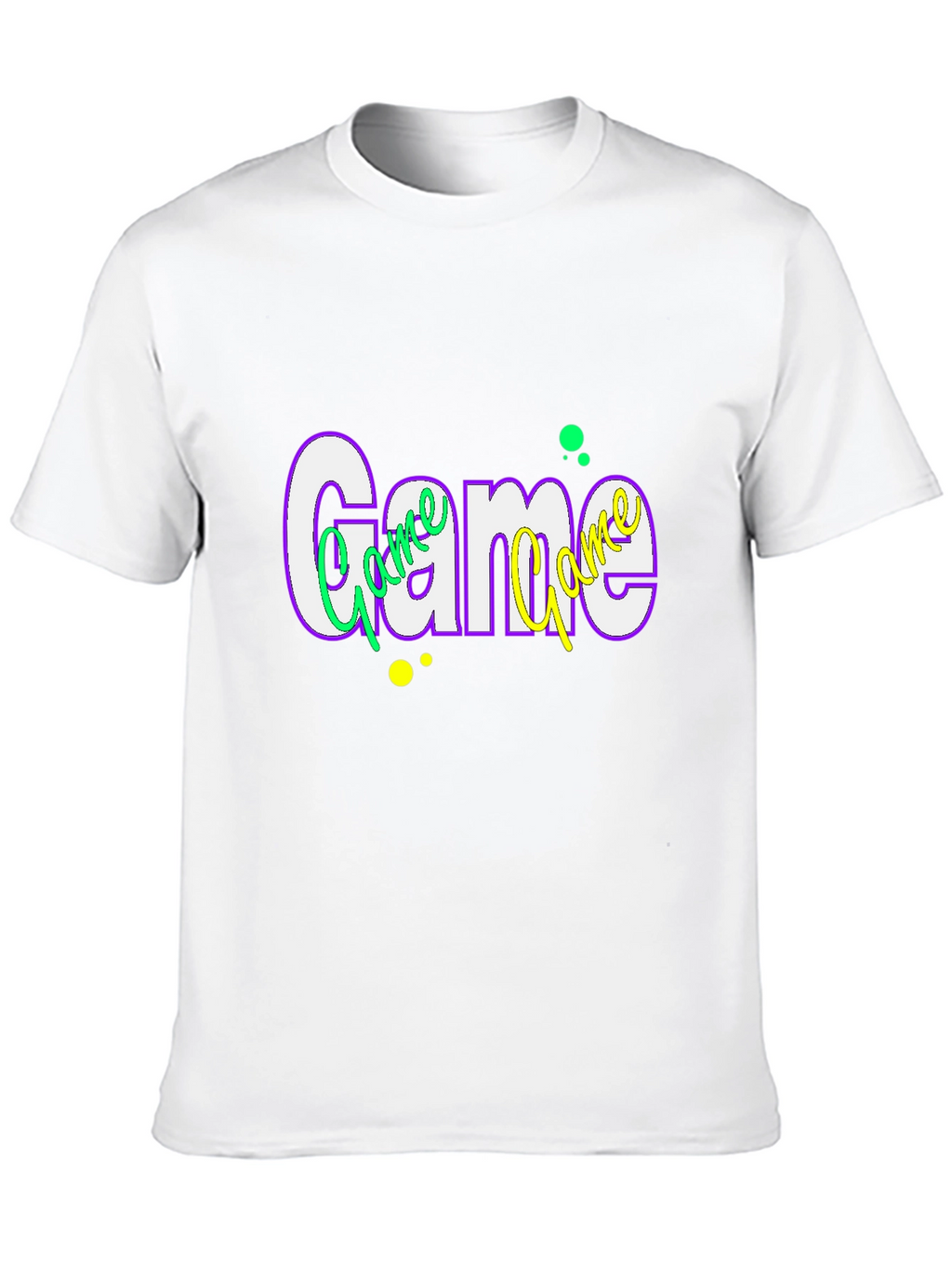 Stylish Game Graphic Tee - Trendy Casual Wear