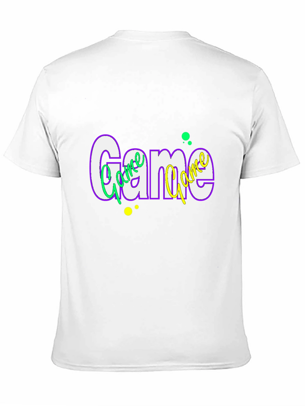 Stylish Game Graphic Tee - Trendy Casual Wear