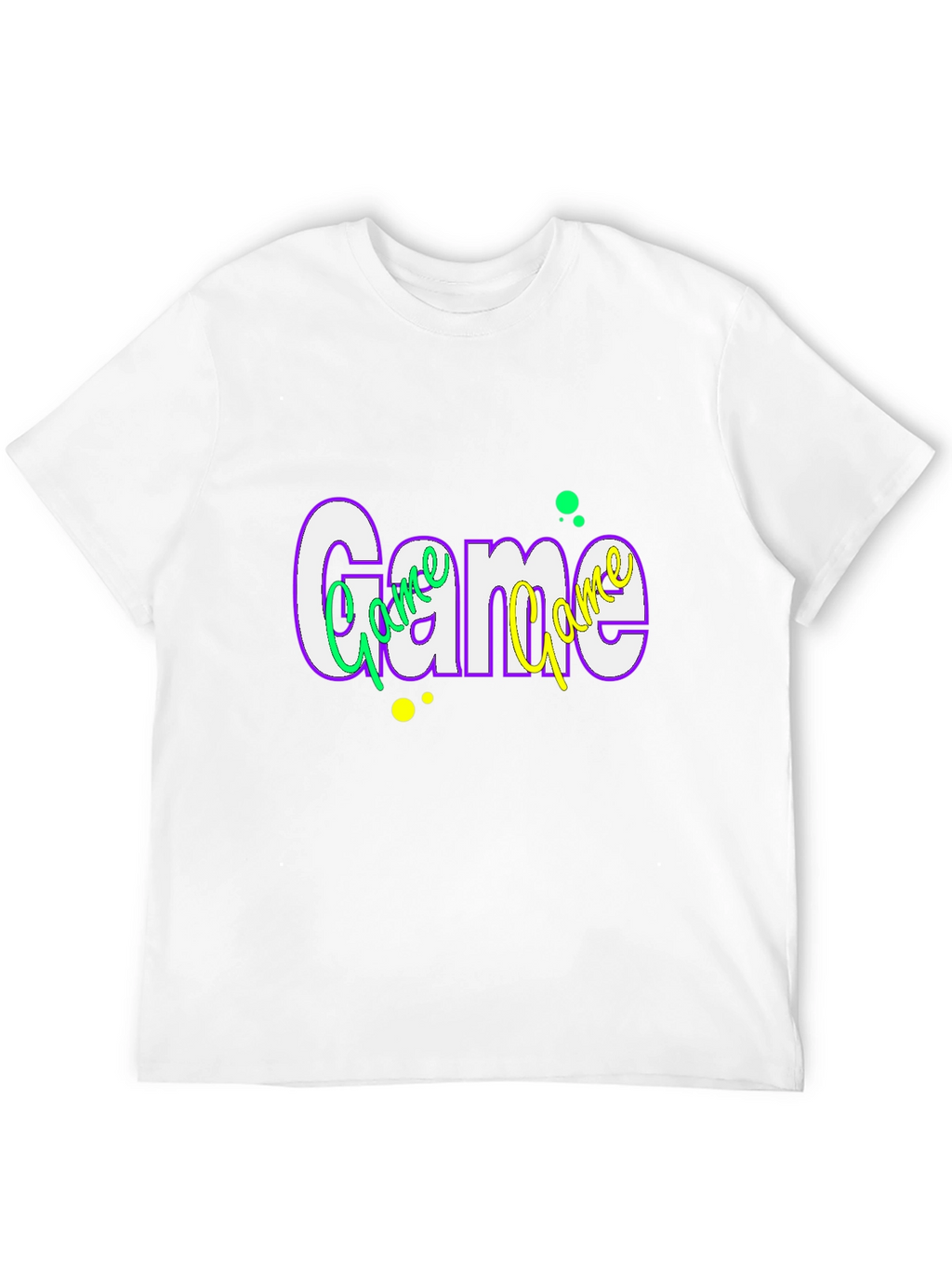 Stylish Game Graphic Tee - Trendy Casual Wear