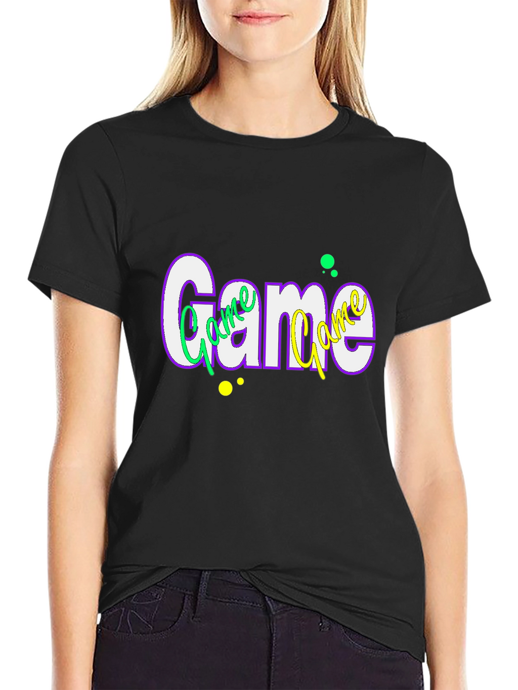 Stylish Game Graphic Tee - Trendy Casual Wear