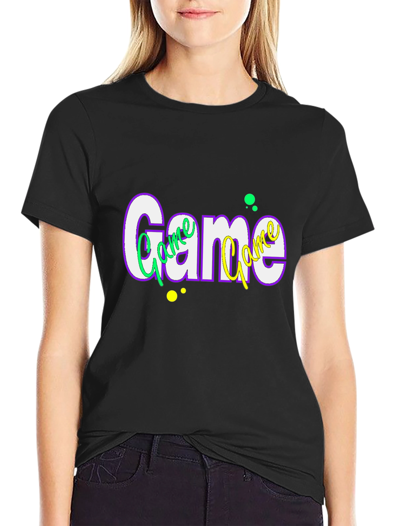 Stylish Game Graphic Tee - Trendy Casual Wear