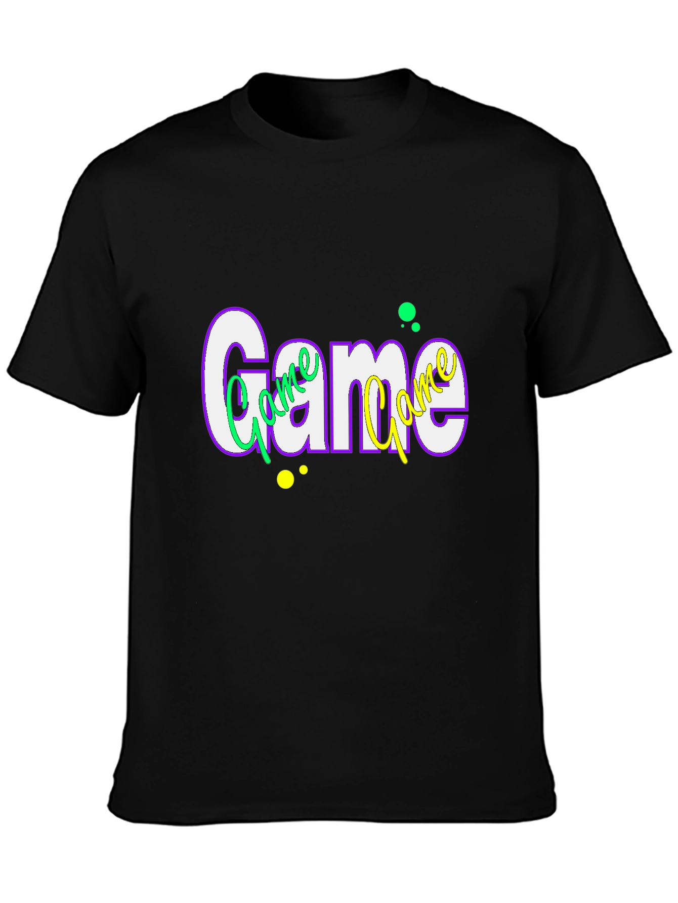 Stylish Game Graphic Tee - Trendy Casual Wear