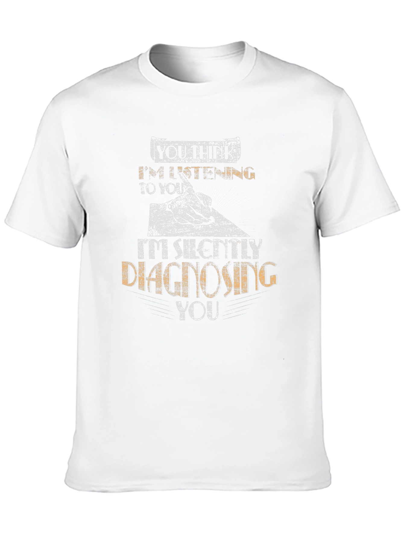 Diagnosing You T-Shirt - Black