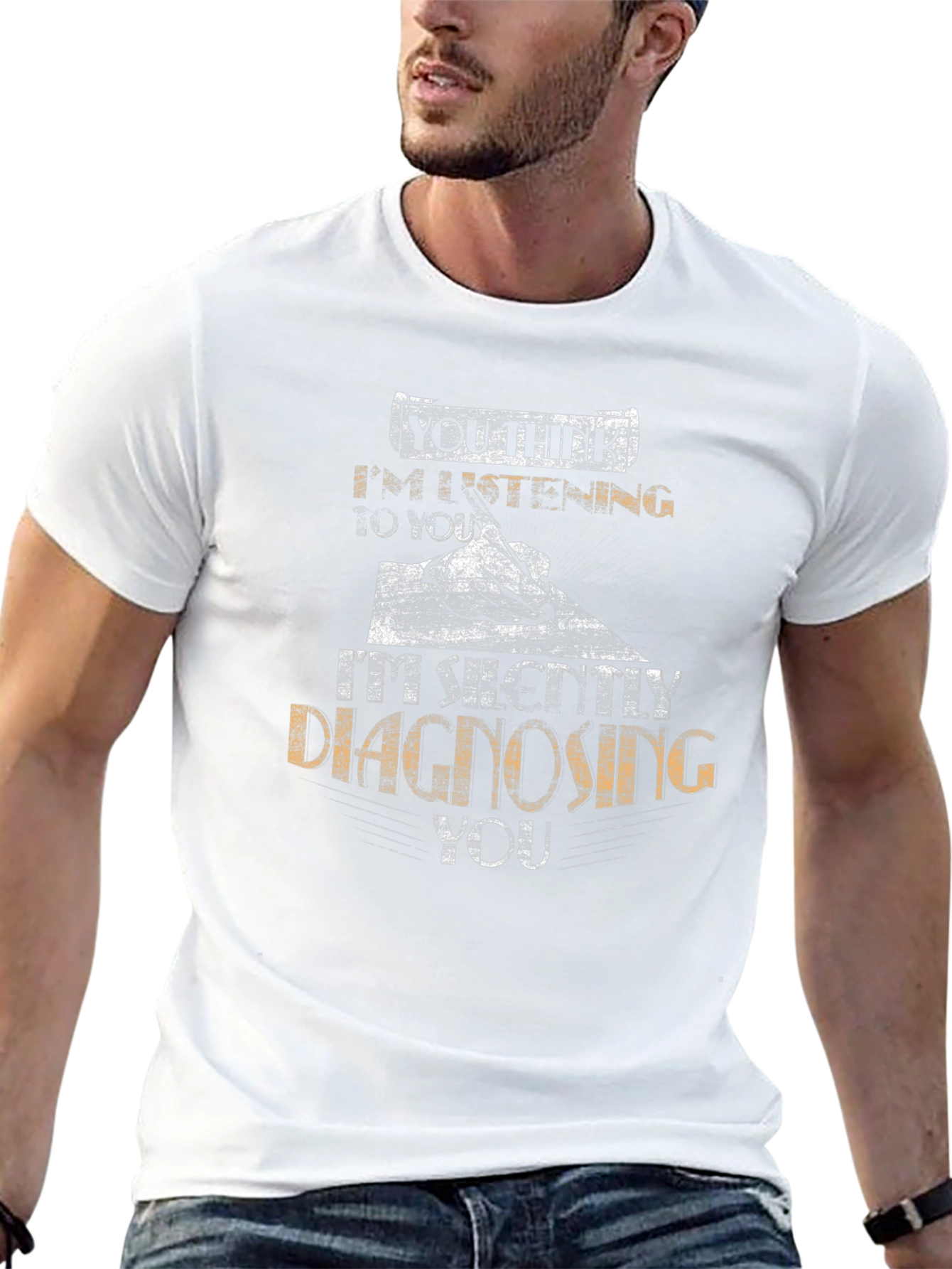 Diagnosing You T-Shirt - Black