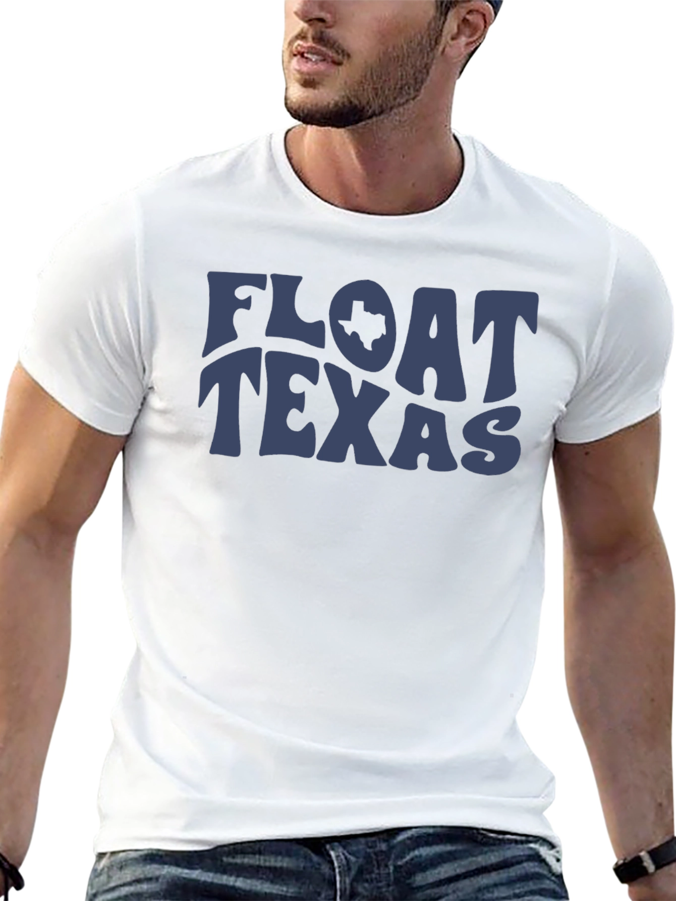 Float Texas Graphic Tee - Trendy Comfort