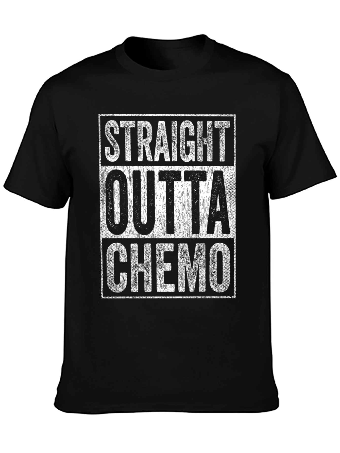 Straight Outta Chemo T-Shirt Cancer Survivor Tee