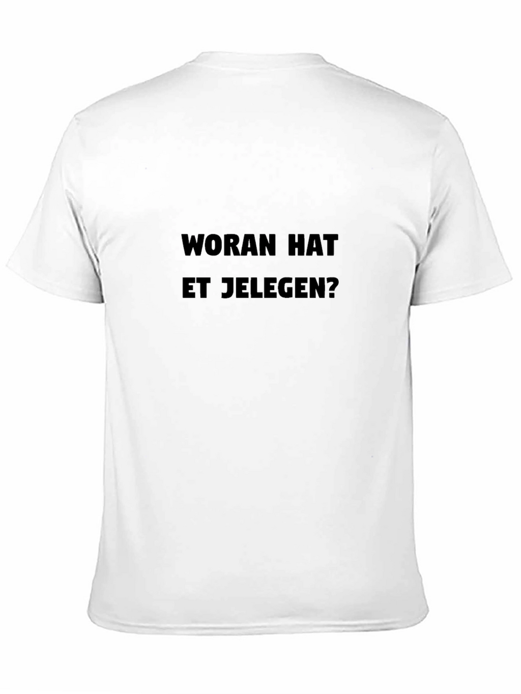 Worán Hat Et Jelegen? Black T-Shirt