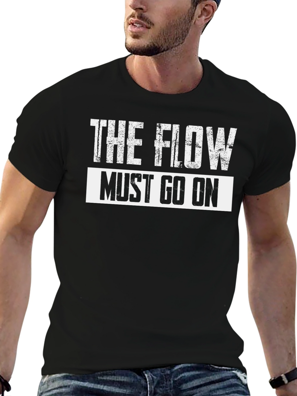 The Flow Must Go On Graphic T-Shirt