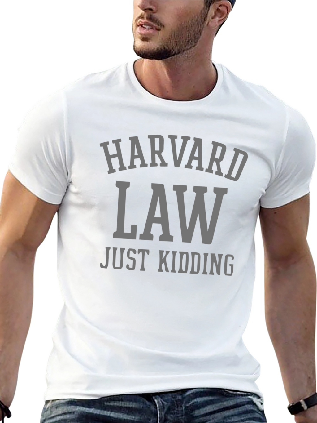 Harvard Law - Just Kidding! Graphic T-Shirt