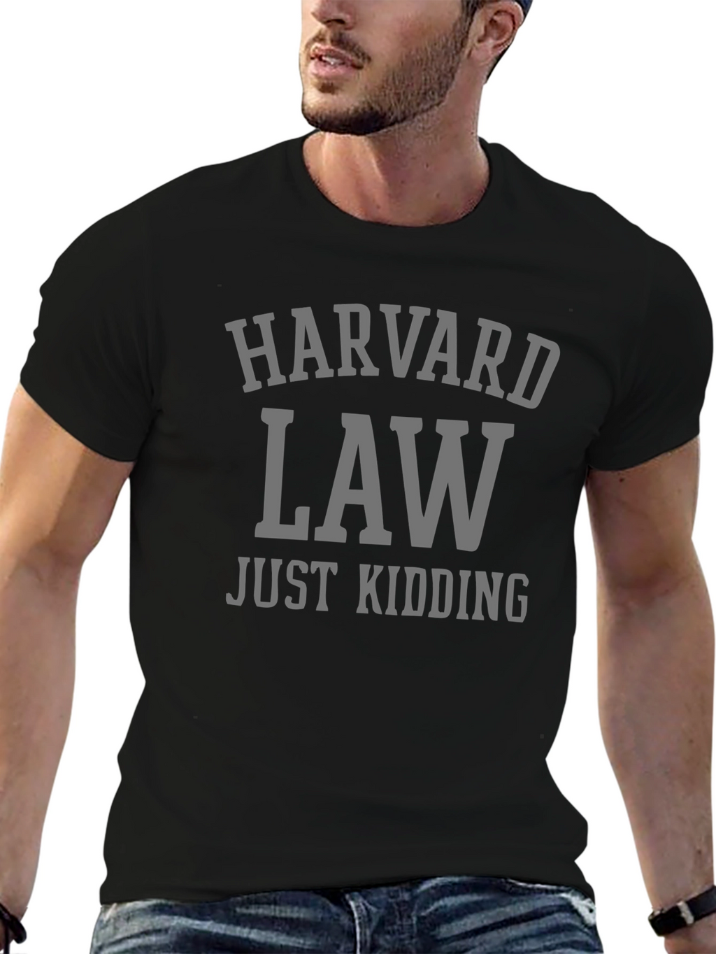 Harvard Law - Just Kidding! Graphic T-Shirt