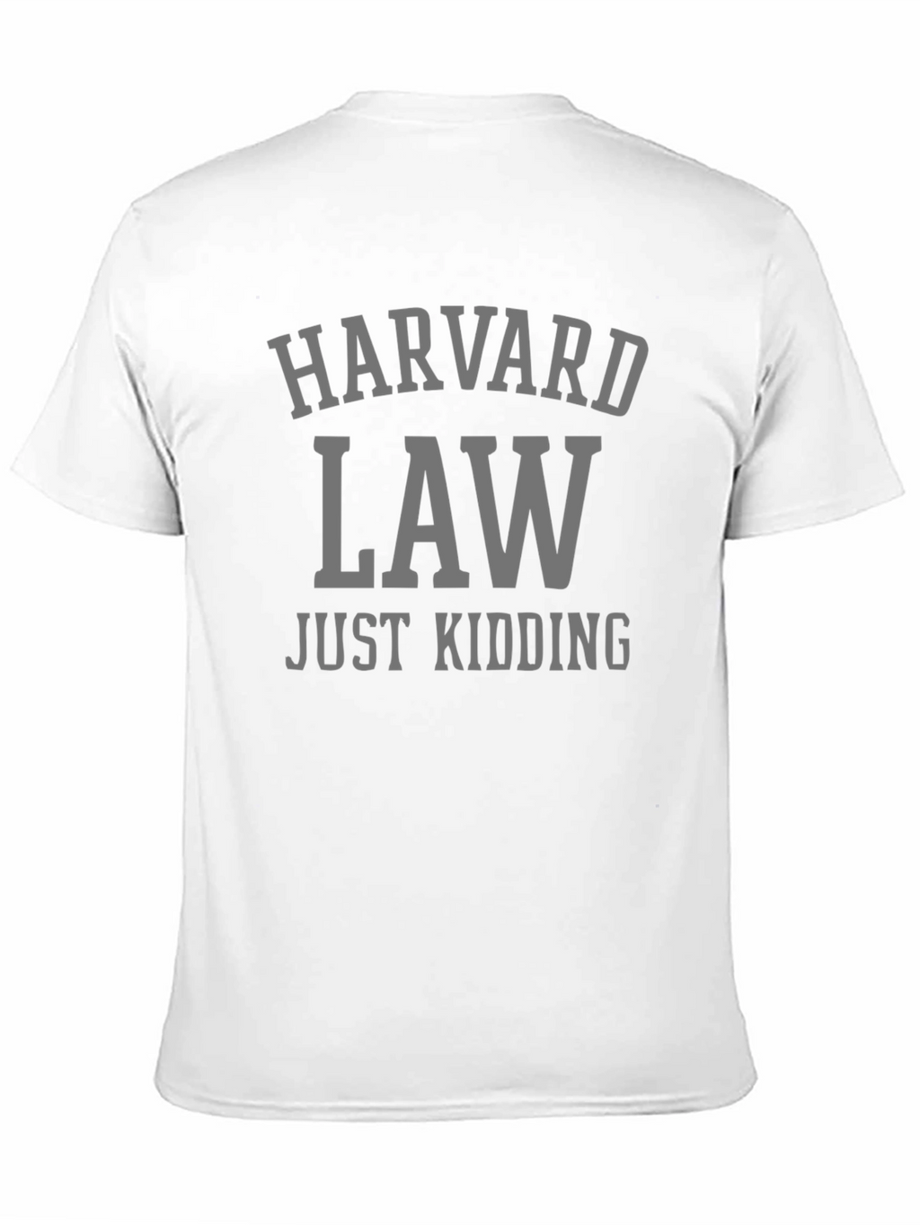 Harvard Law - Just Kidding! Graphic T-Shirt