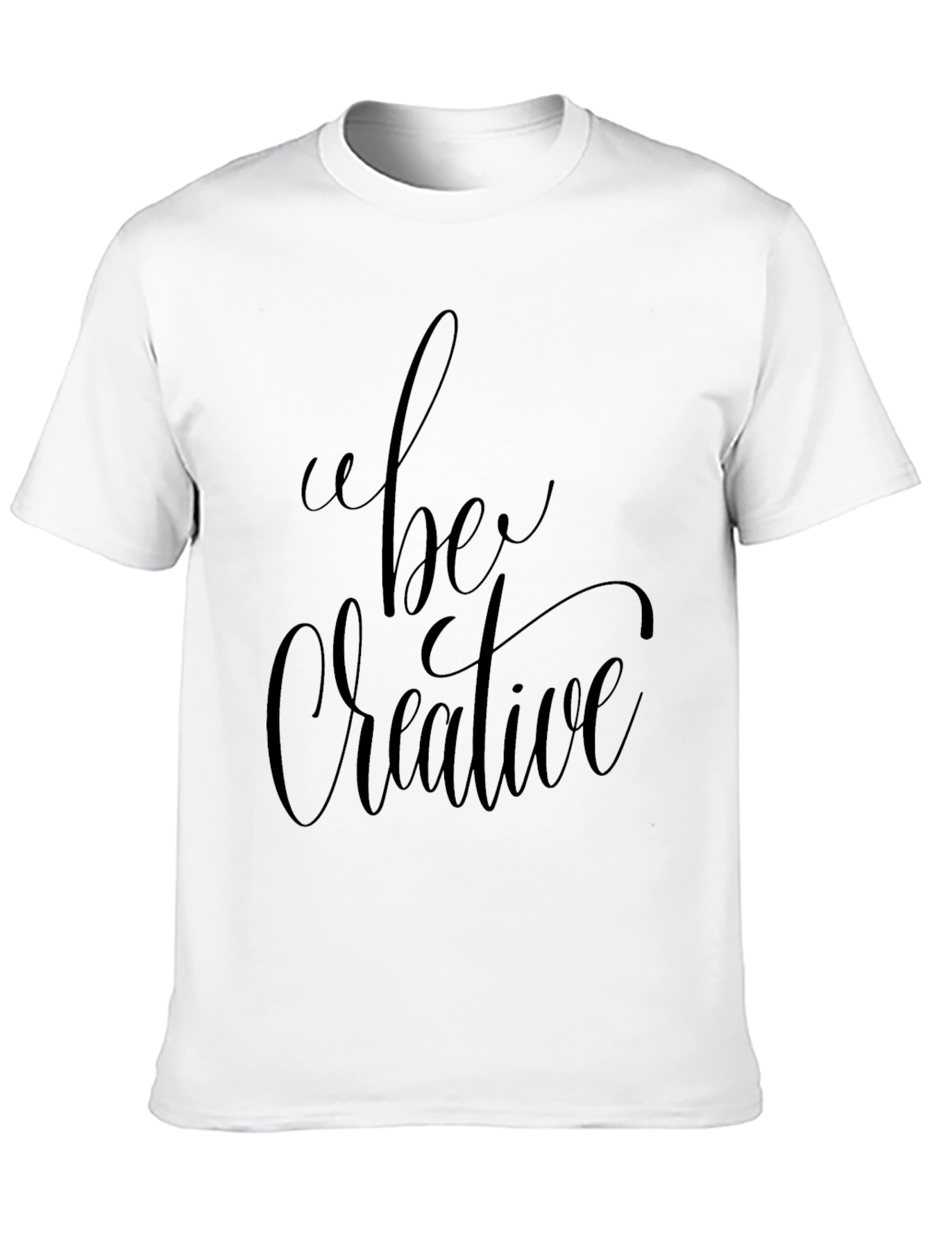 Be Creative Black T-Shirt
