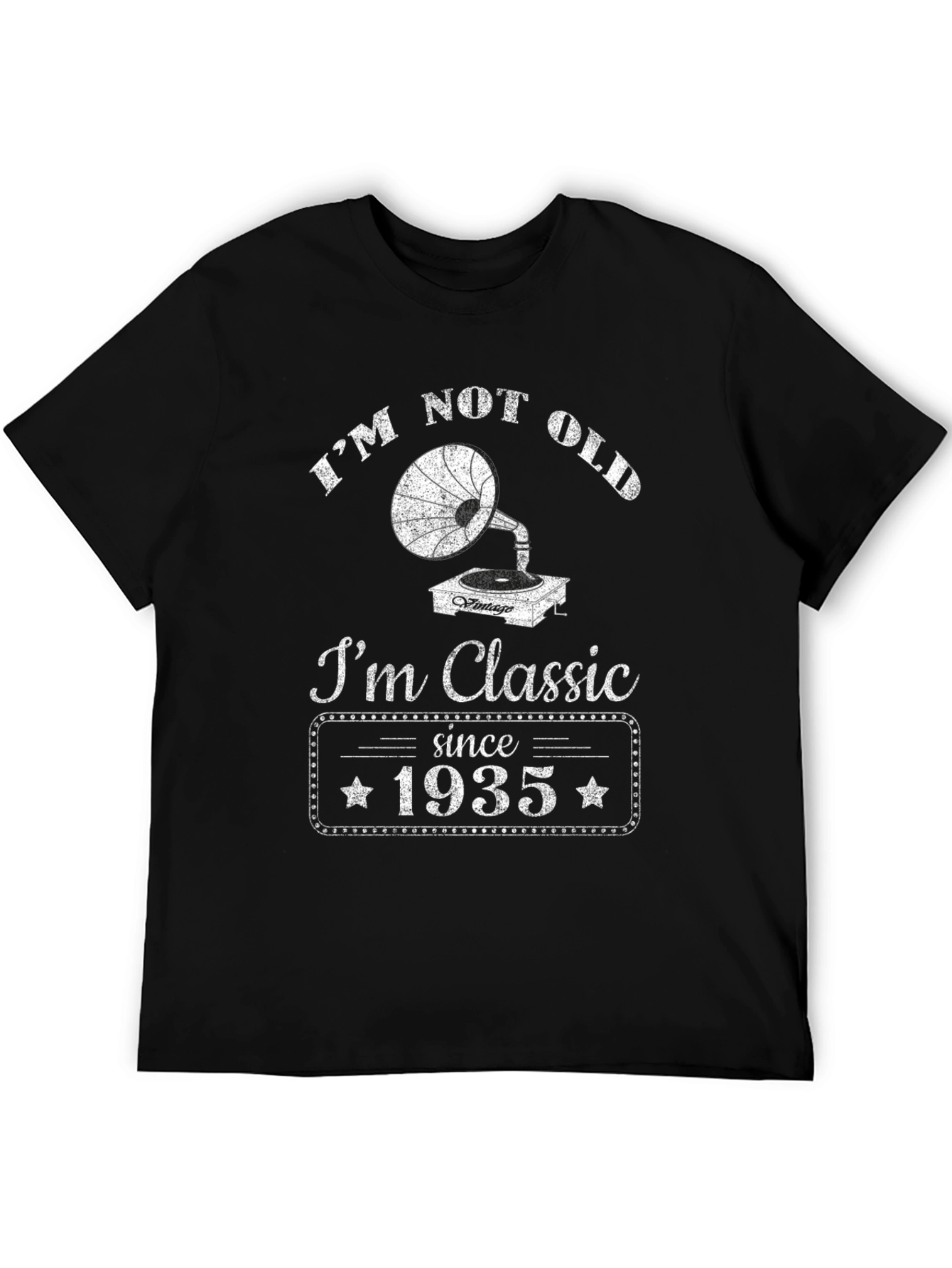 Vintage Im Not Old Classic Since 1935 T-Shirt