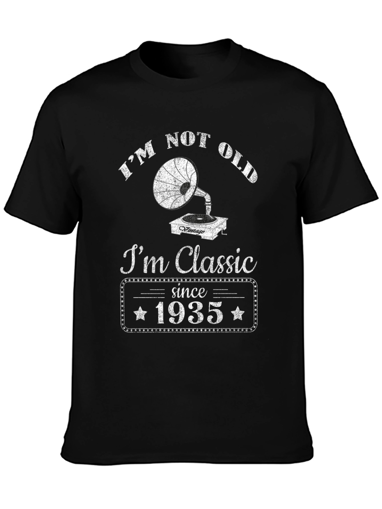 Vintage Im Not Old Classic Since 1935 T-Shirt