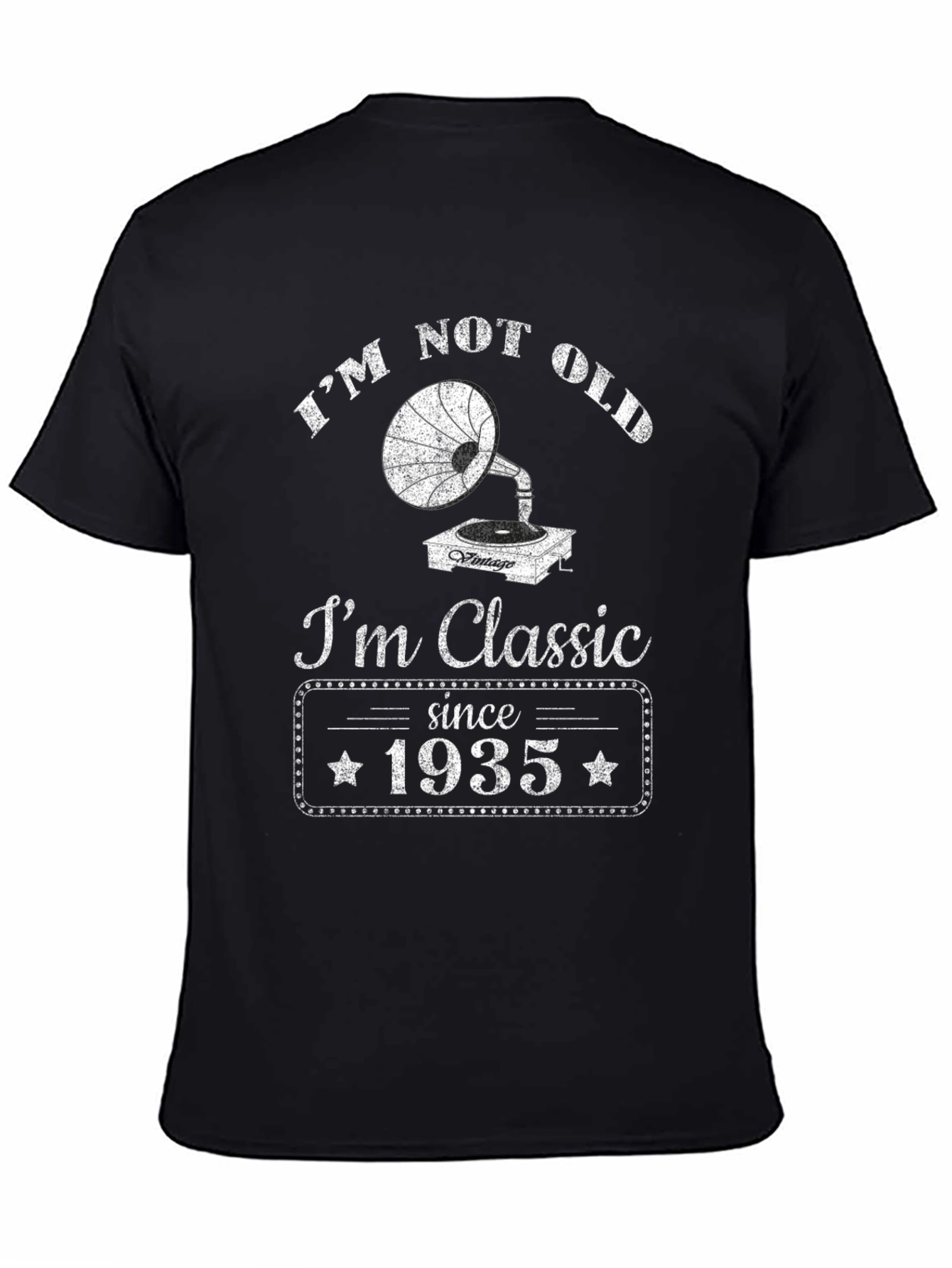 Vintage Im Not Old Classic Since 1935 T-Shirt