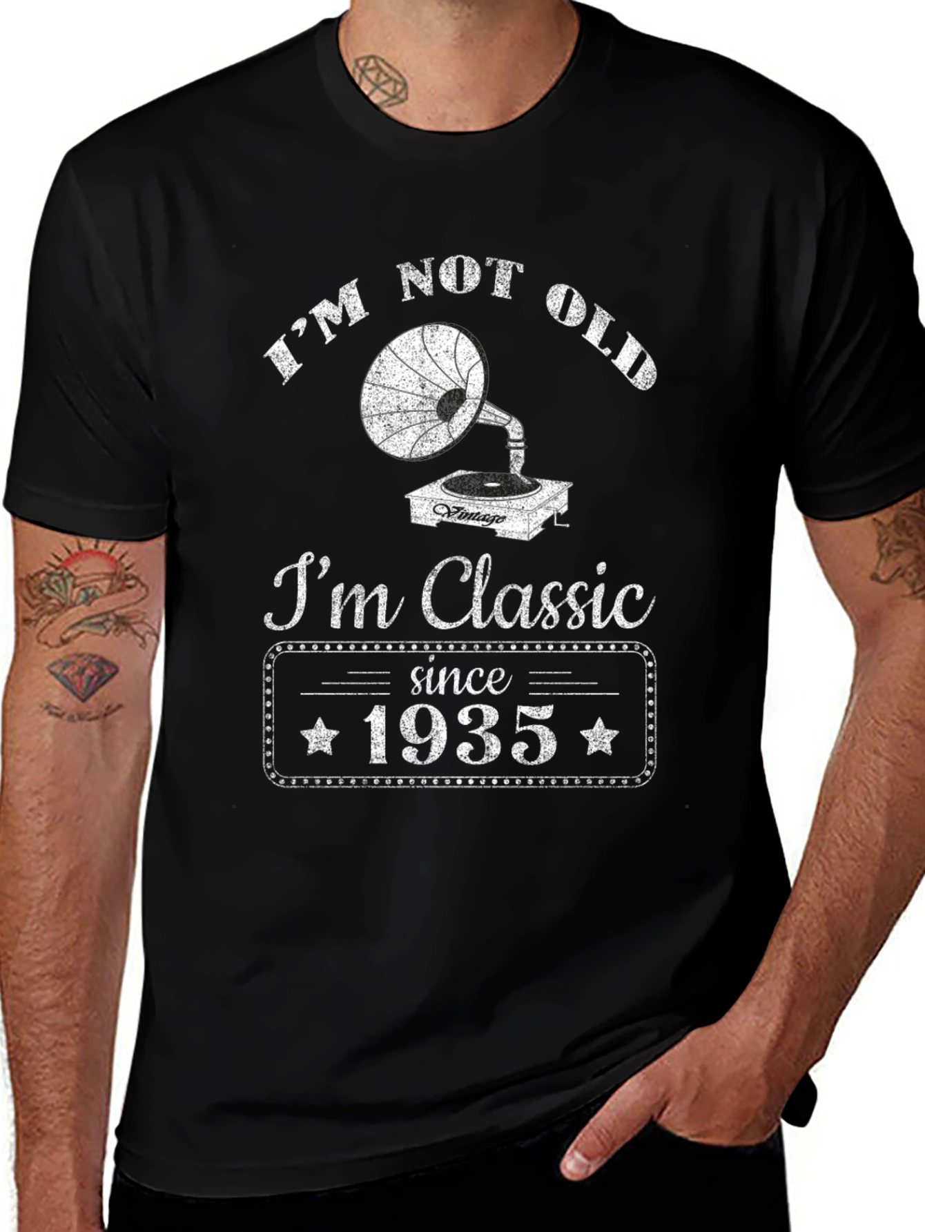 Vintage Im Not Old Classic Since 1935 T-Shirt
