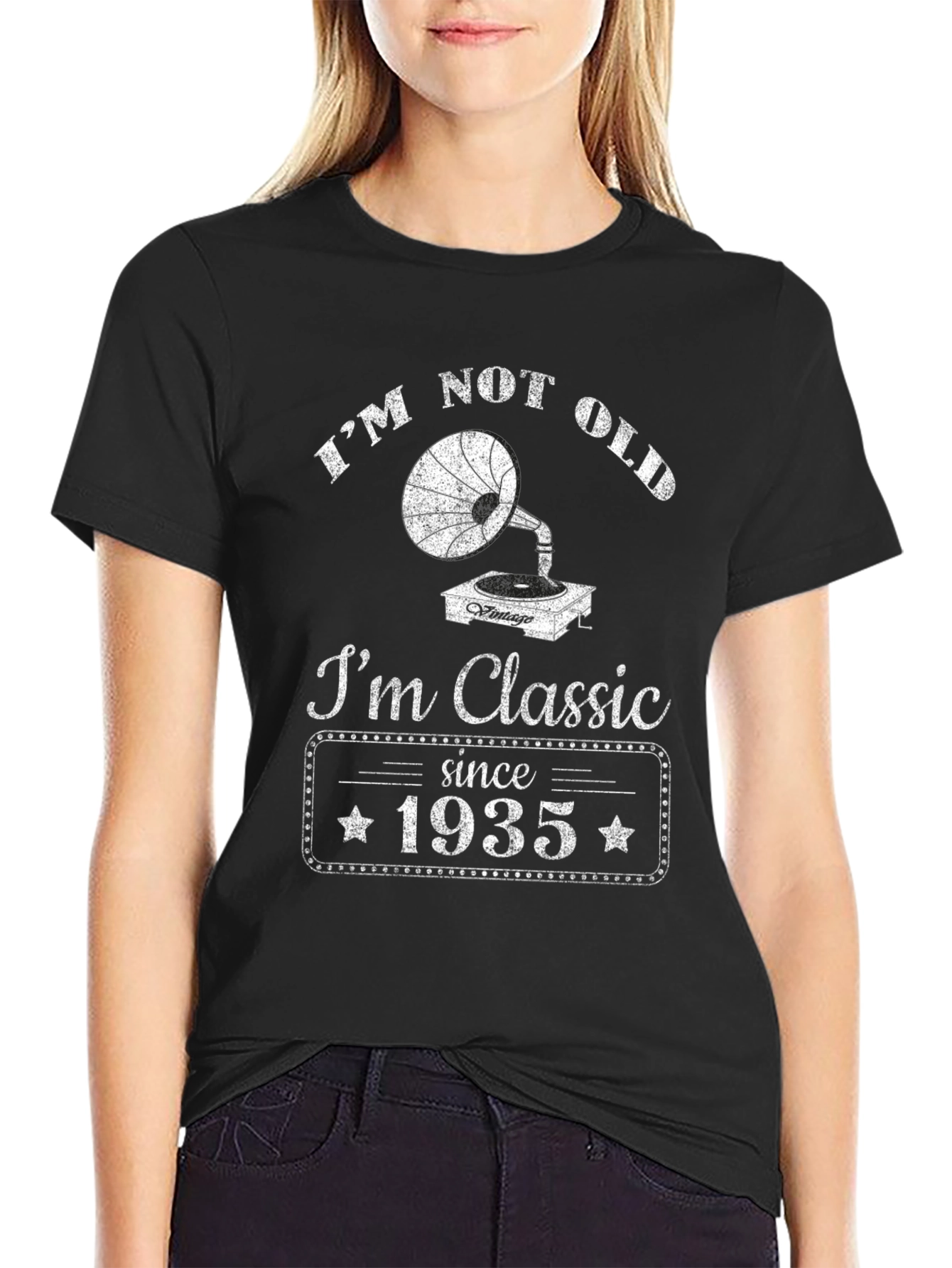Vintage Im Not Old Classic Since 1935 T-Shirt