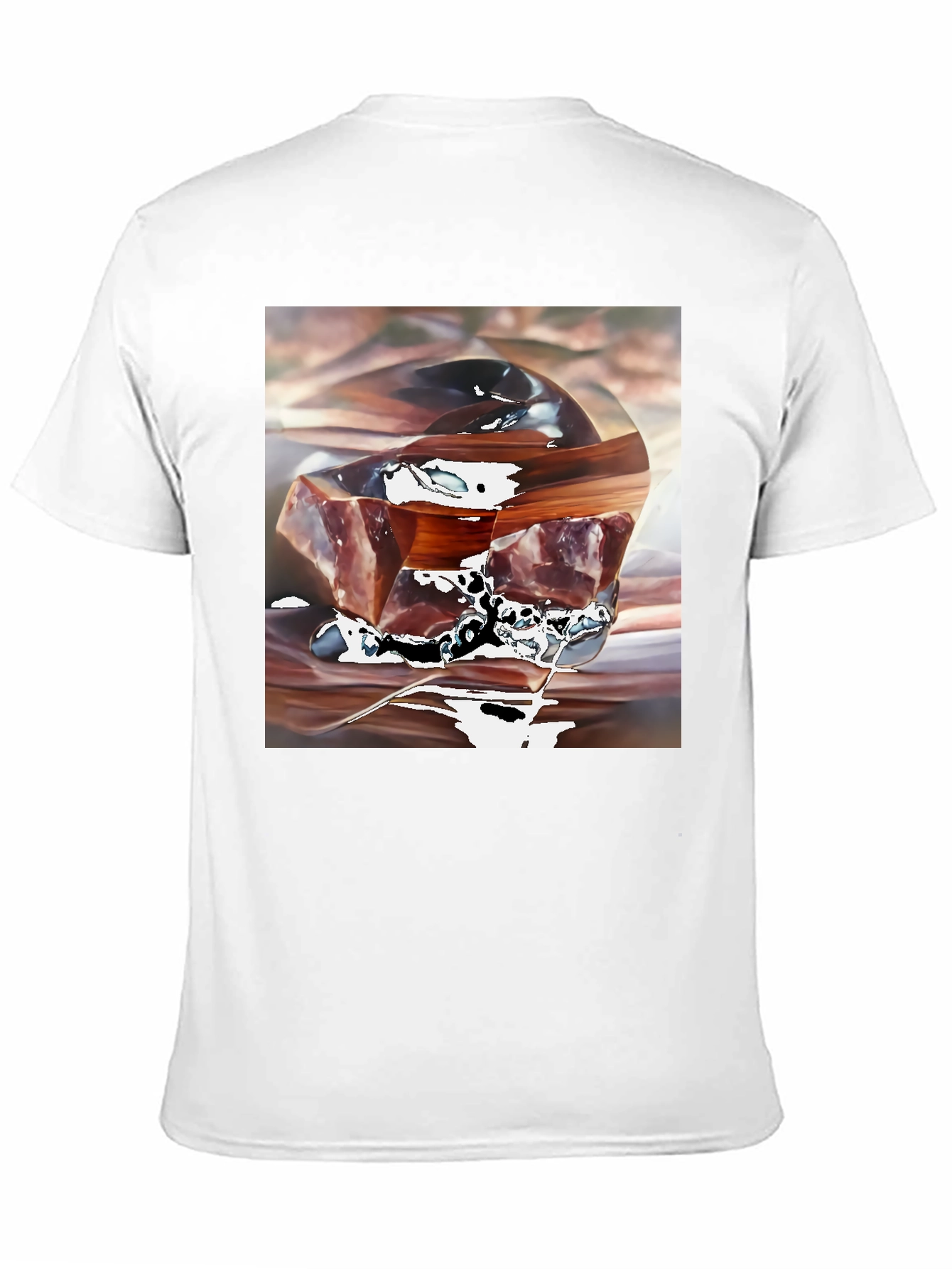 Abstract Cube Graphic Tee - Modern Art Shirt