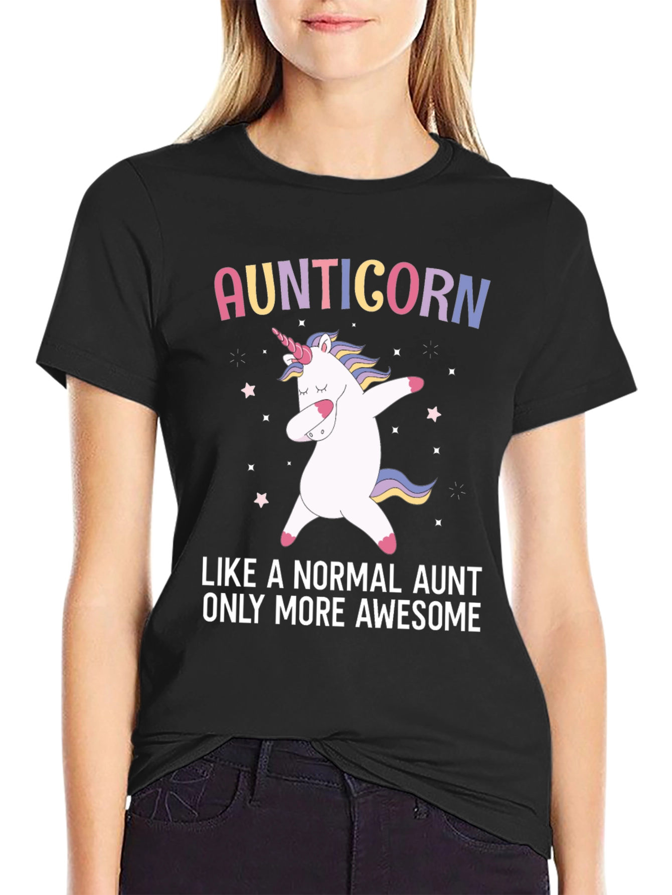 Aunticorn T-Shirt - Awesome Aunt Tee
