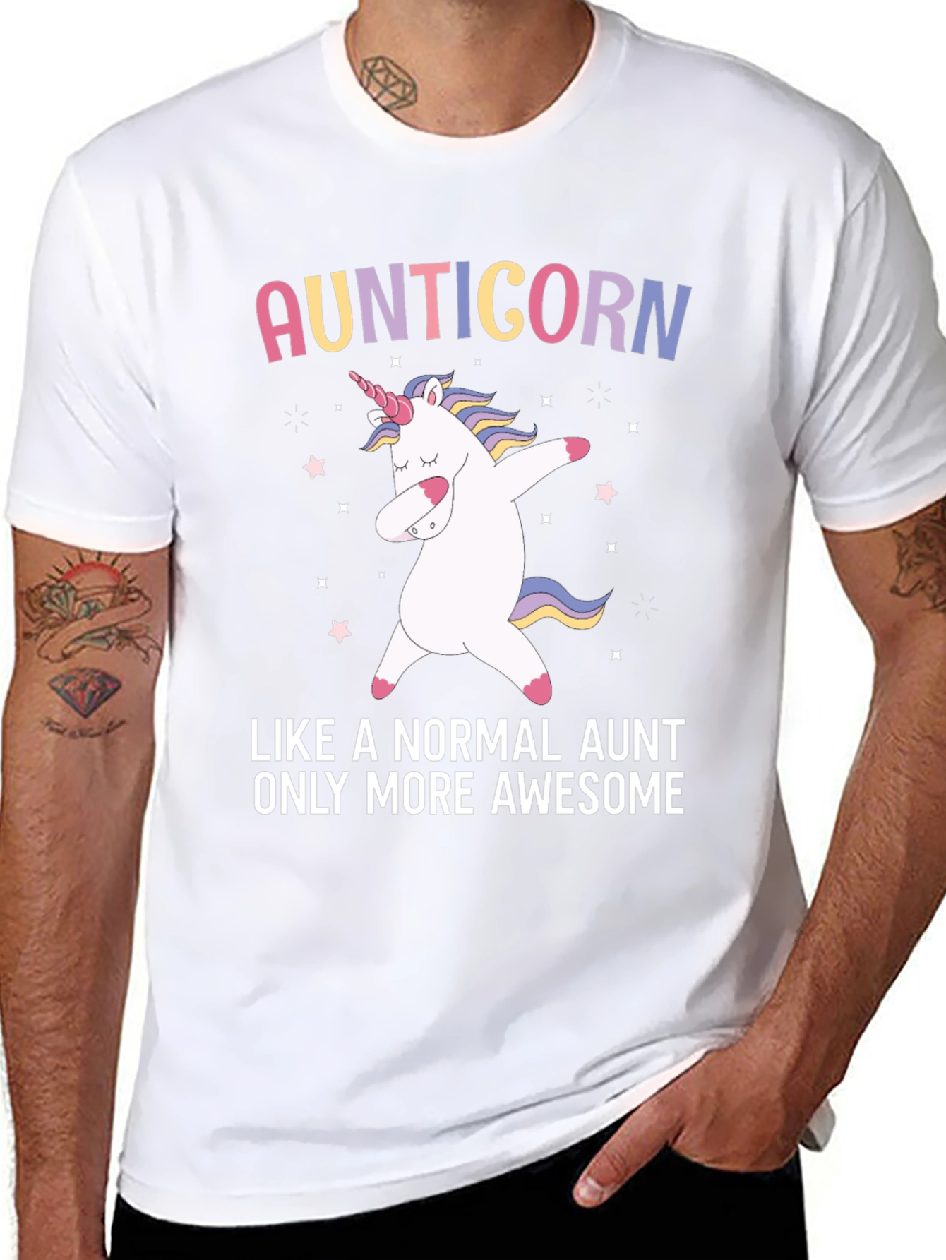 Aunticorn T-Shirt - Awesome Aunt Tee