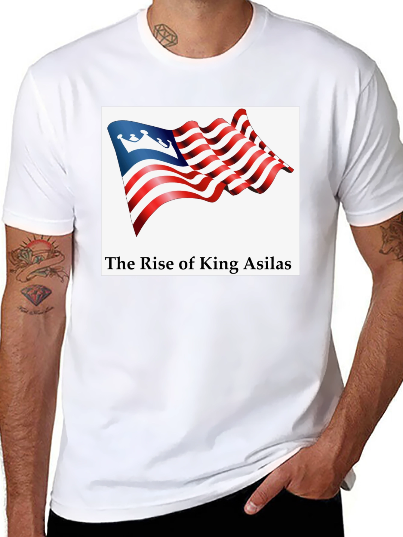 Rise of King Asilas T-Shirt - Bold Graphic Tee