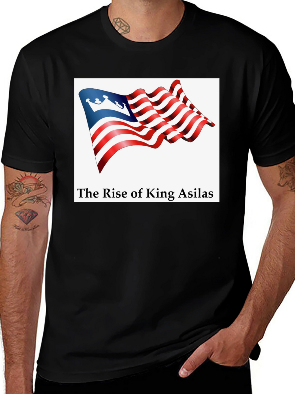 Rise of King Asilas T-Shirt - Bold Graphic Tee