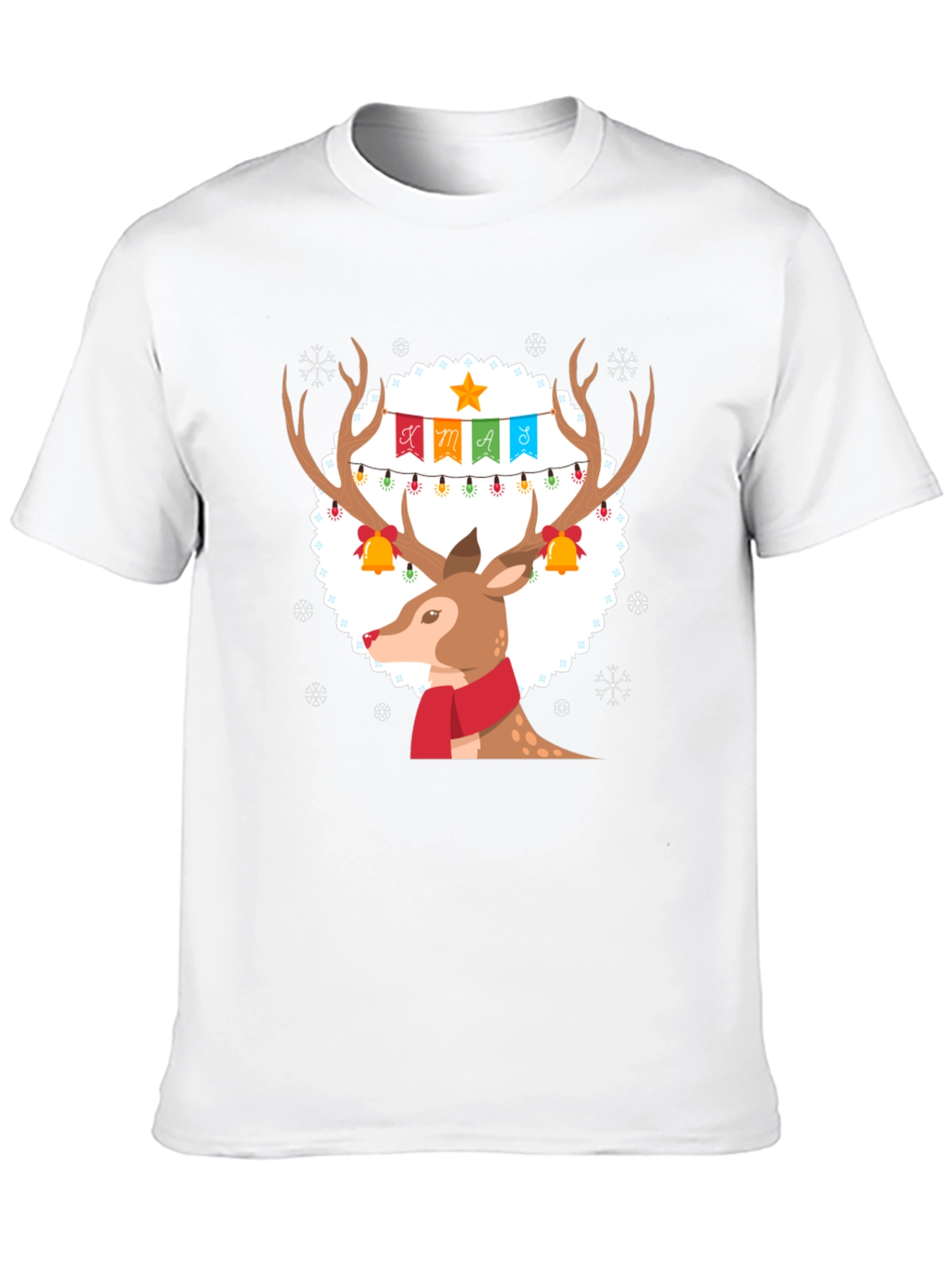 Festive Reindeer Xmas T-Shirt
