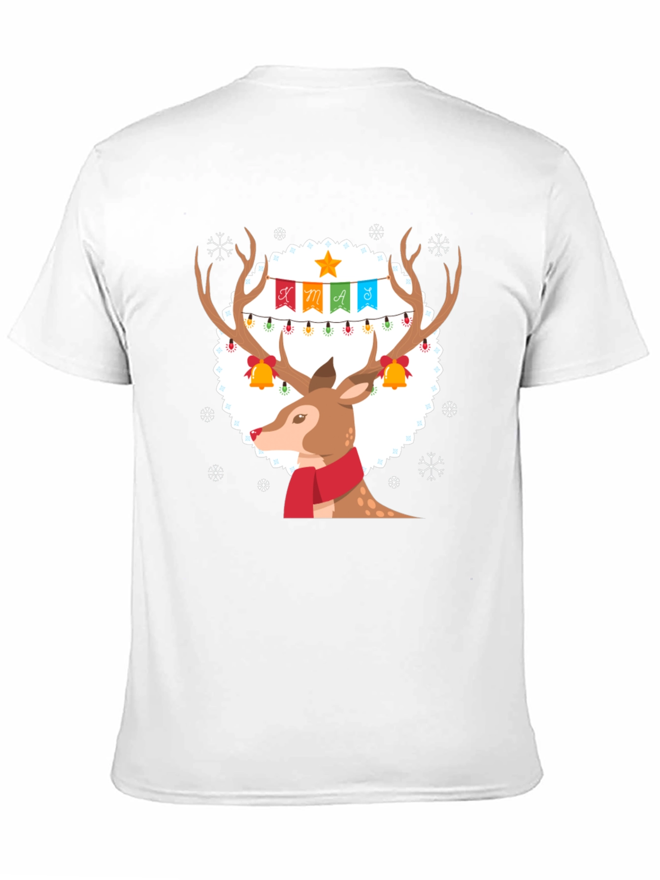Festive Reindeer Xmas T-Shirt