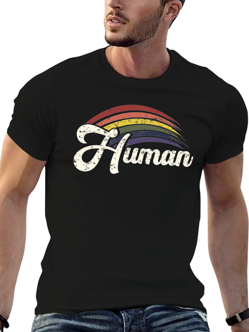 Human Rainbow Pride T-Shirt