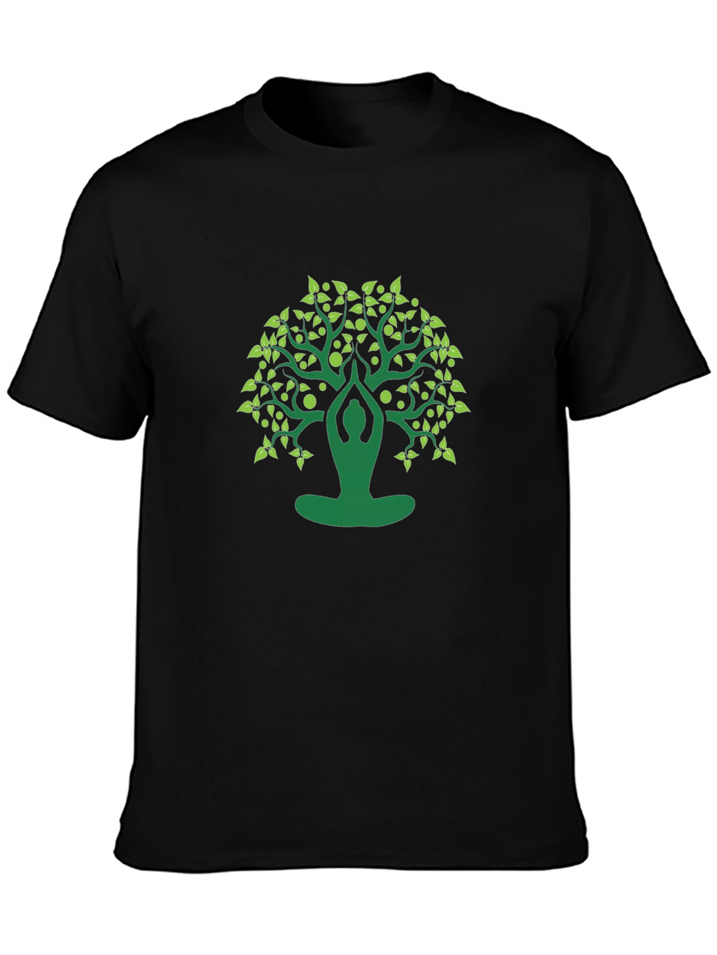 Yoga Tree Graphic Tee - Meditate in Style