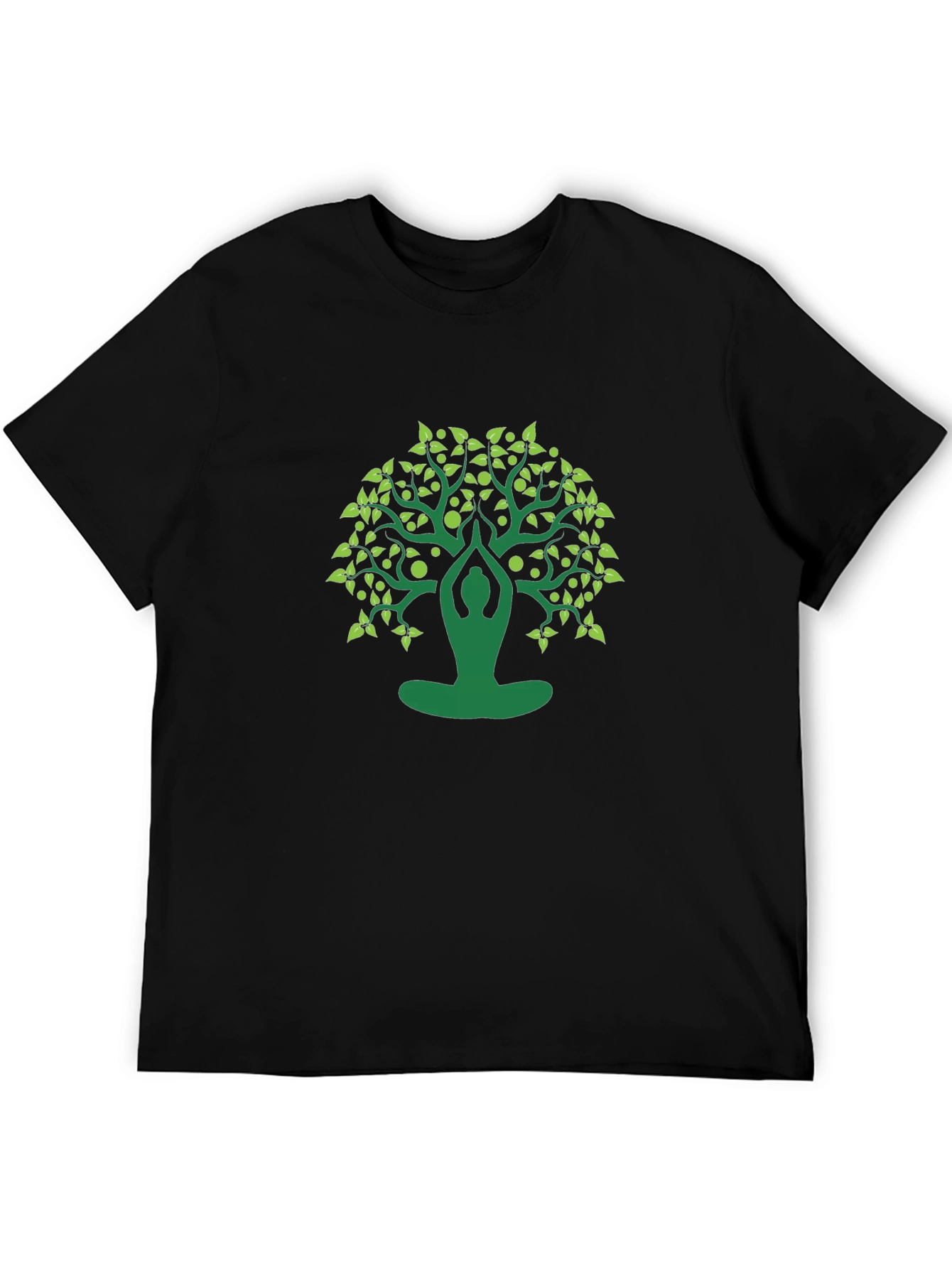 Yoga Tree Graphic Tee - Meditate in Style