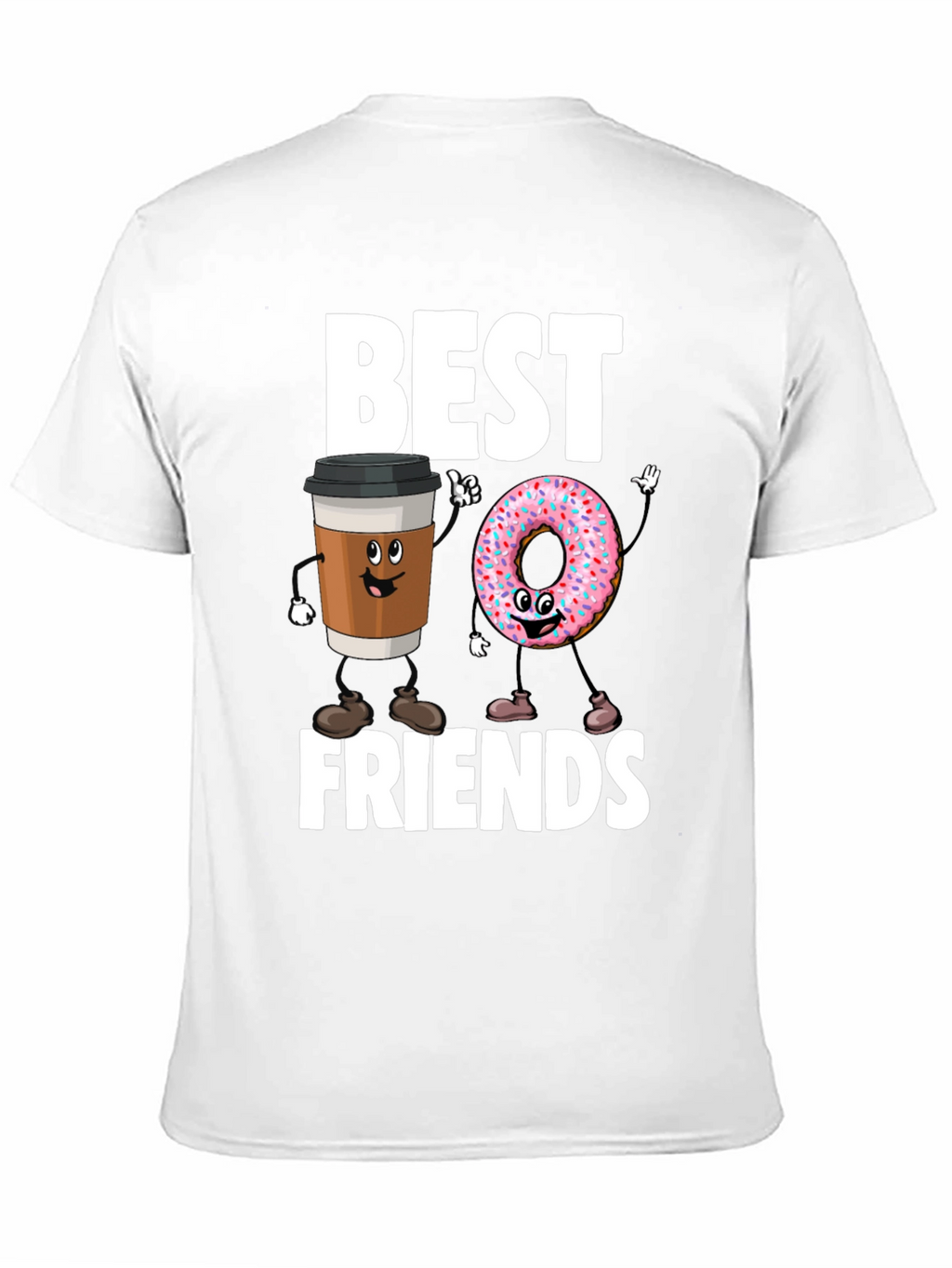 Best Friends Coffee & Donut Graphic Tee