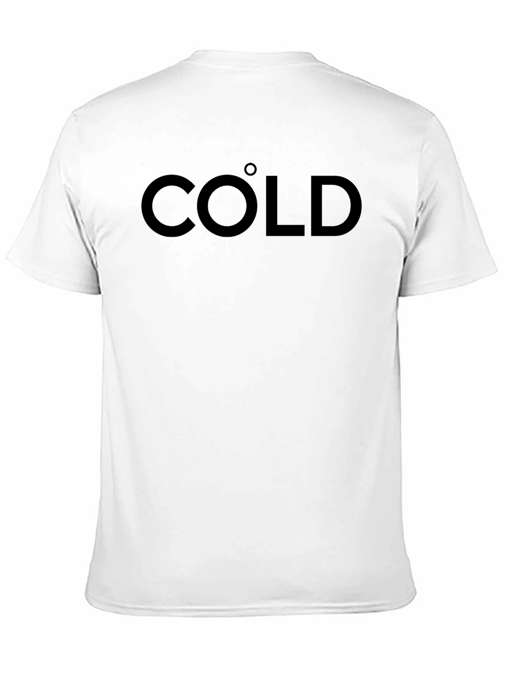Cold Graphic T-Shirt - Unisex Black Tee