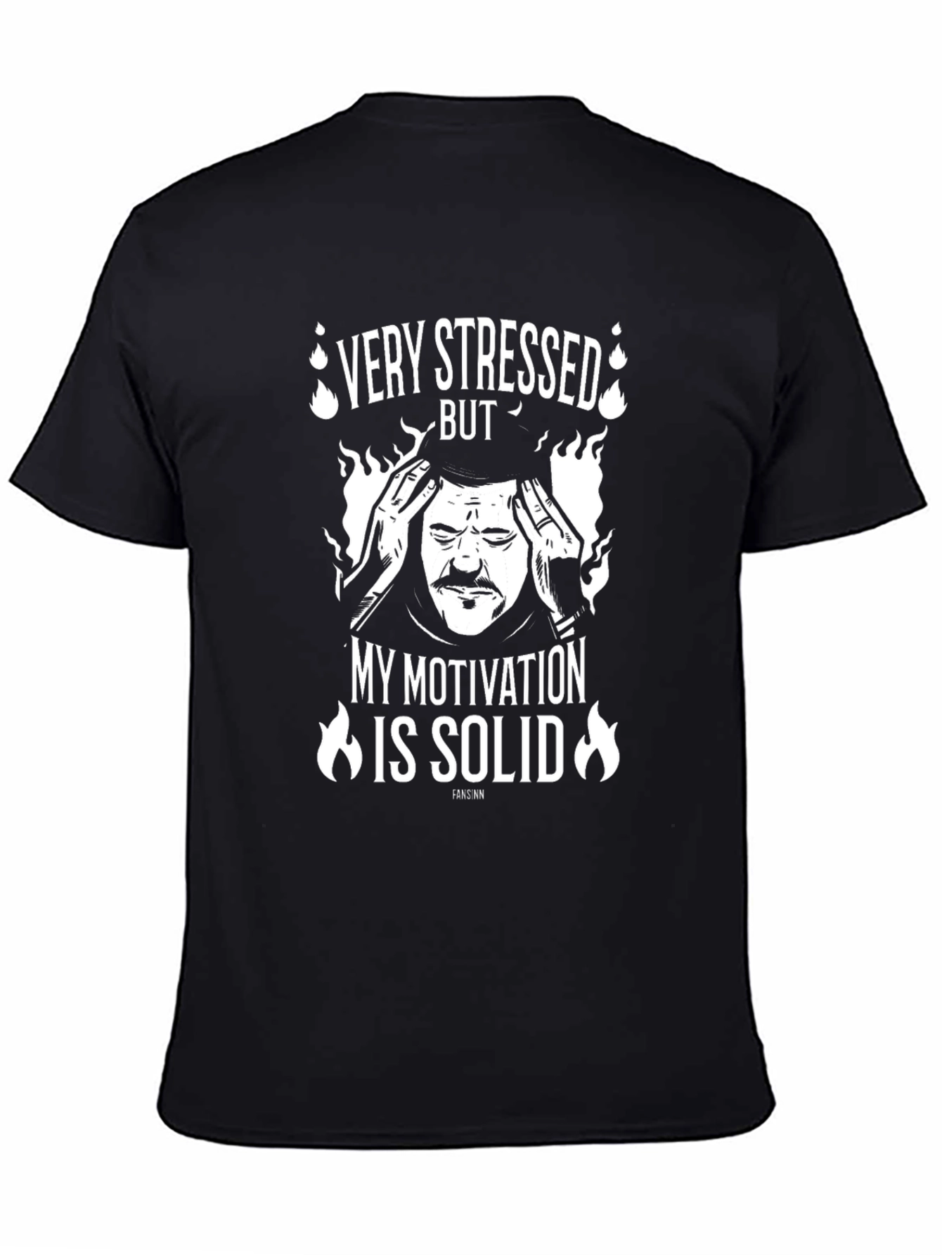 Stressed But Solid Motivation Graphic Tee
