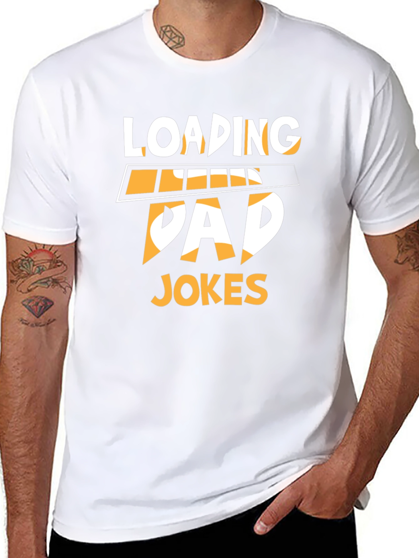 Loading Dad Jokes T-Shirt - Funny Fathers Day Gift
