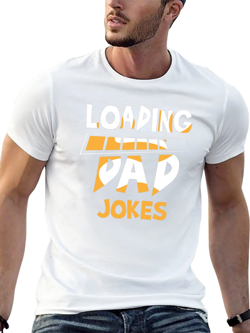 Loading Dad Jokes T-Shirt - Funny Fathers Day Gift