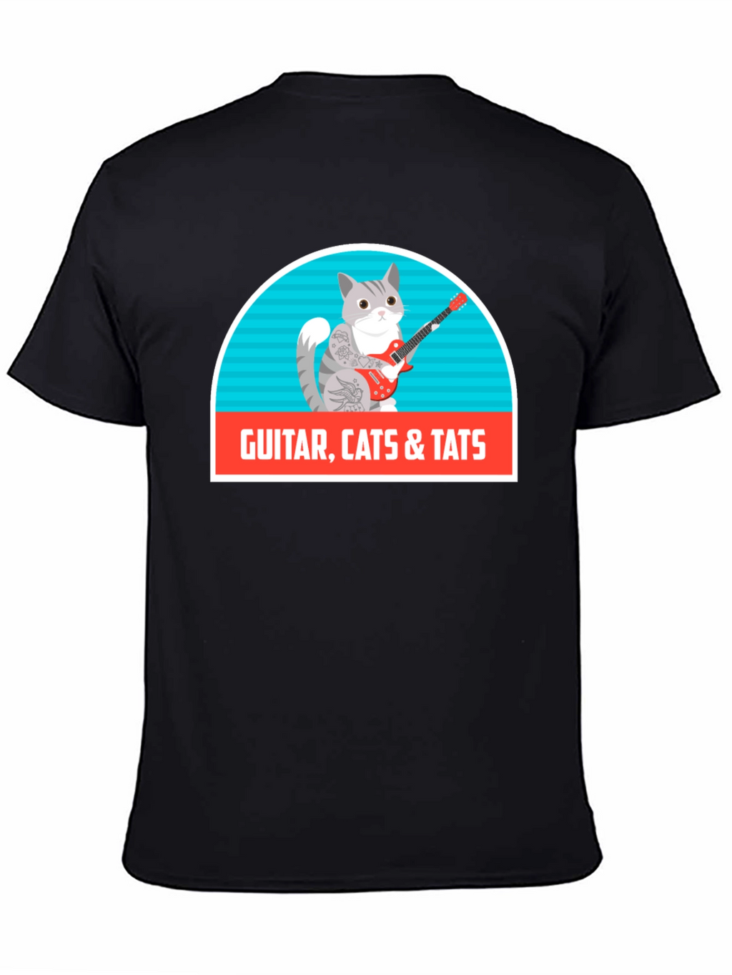 Guitar Cats & Tats T-Shirt