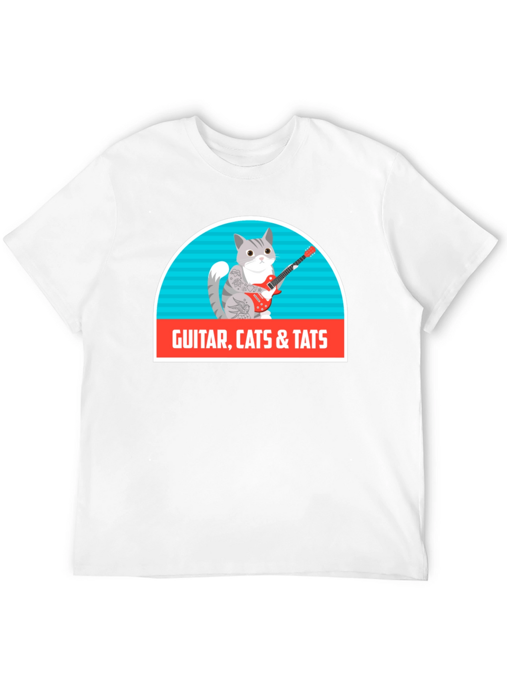 Guitar Cats & Tats T-Shirt
