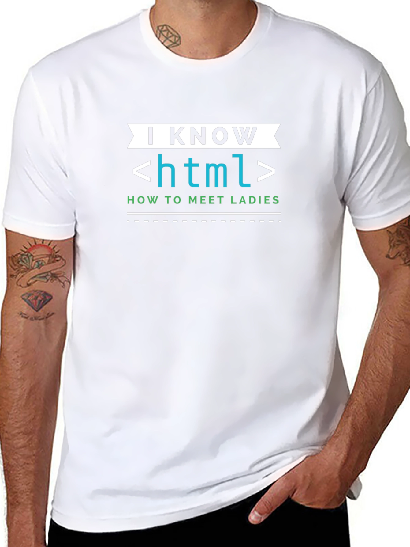 I Know HTML T-Shirt - Meet Ladies