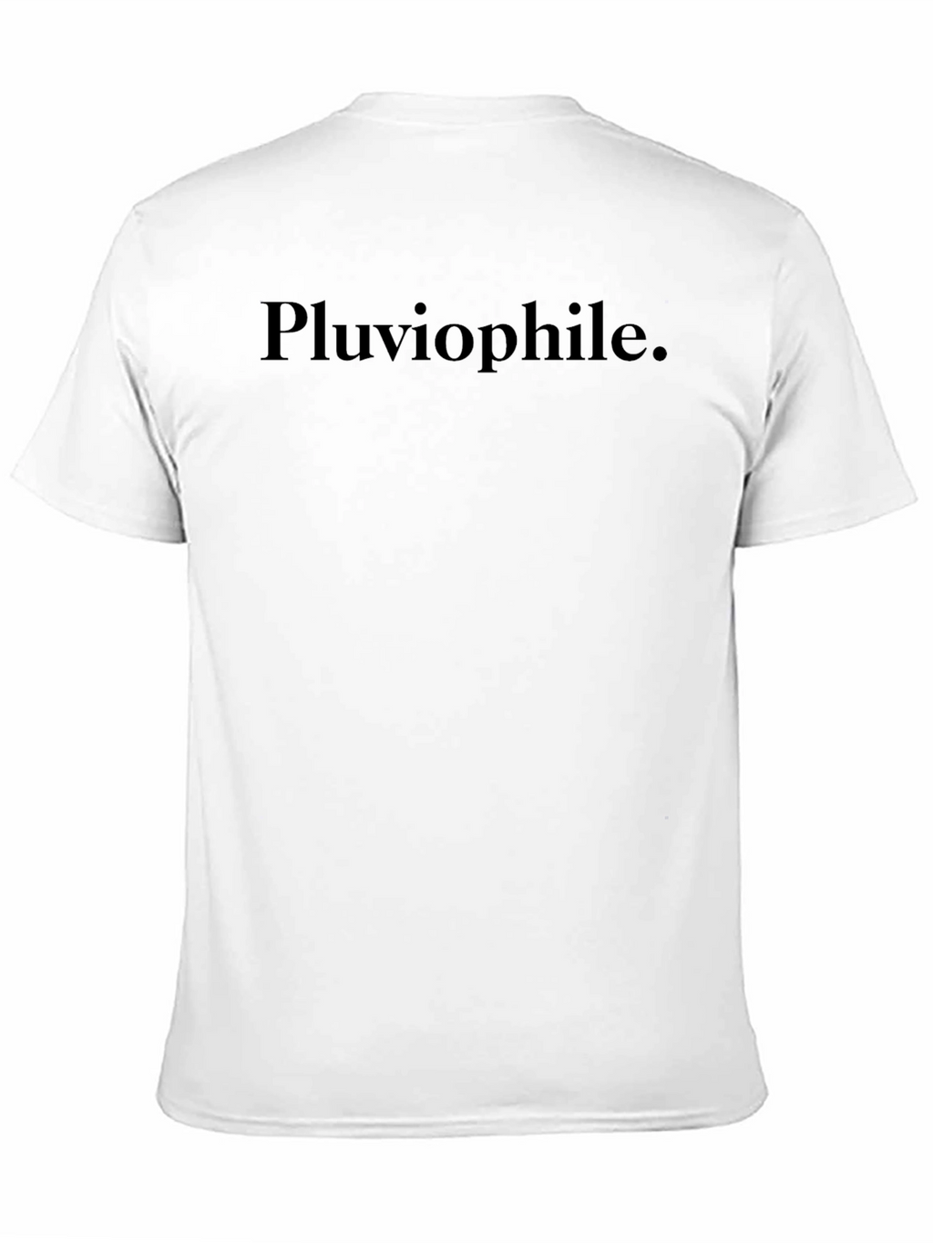 Pluviophile T-Shirt - Black Graphic Tee