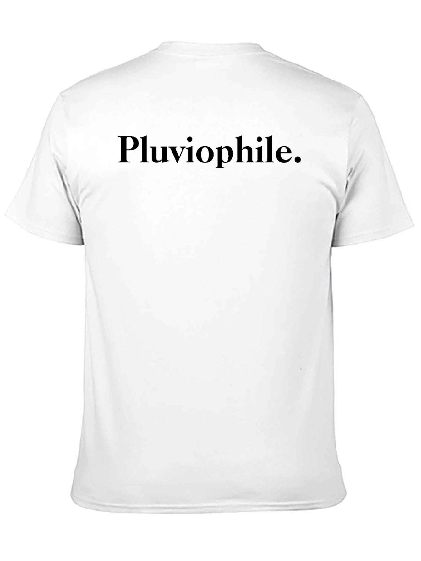 Pluviophile T-Shirt - Black Graphic Tee